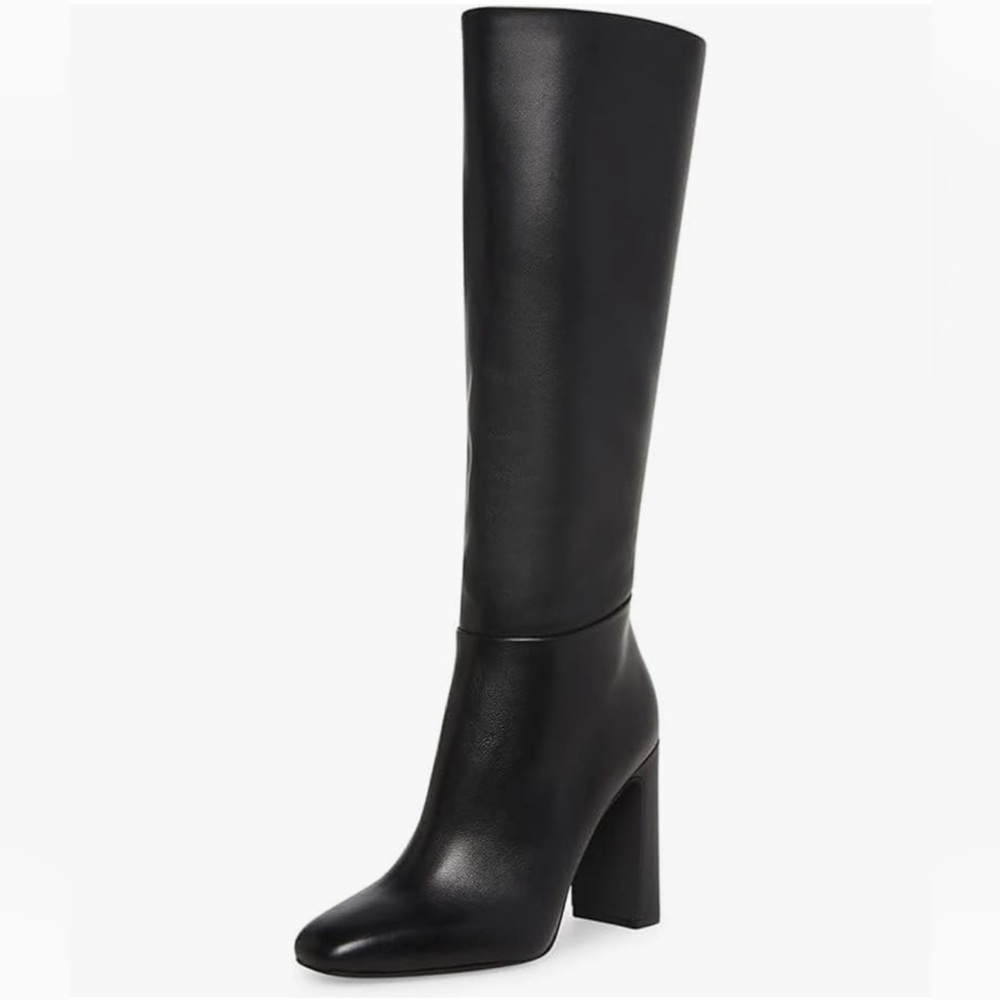 STEVE MADDEN Ally Knee-High Block Heel Boots